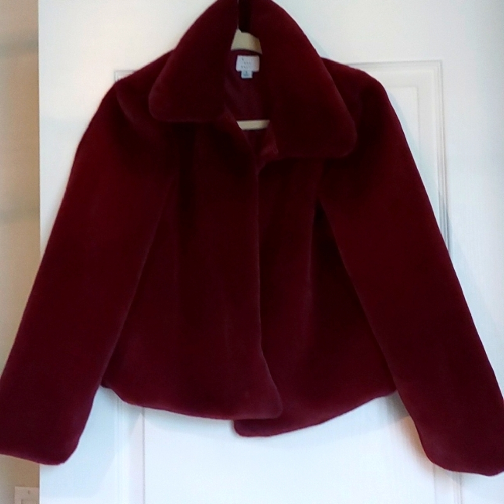 Faux fur jacket